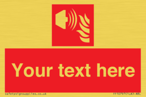 Custom Fire: Fire alarm sounder